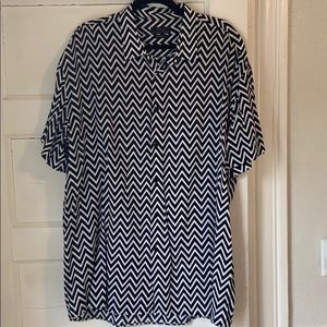 Zara Geometric Print Shirt